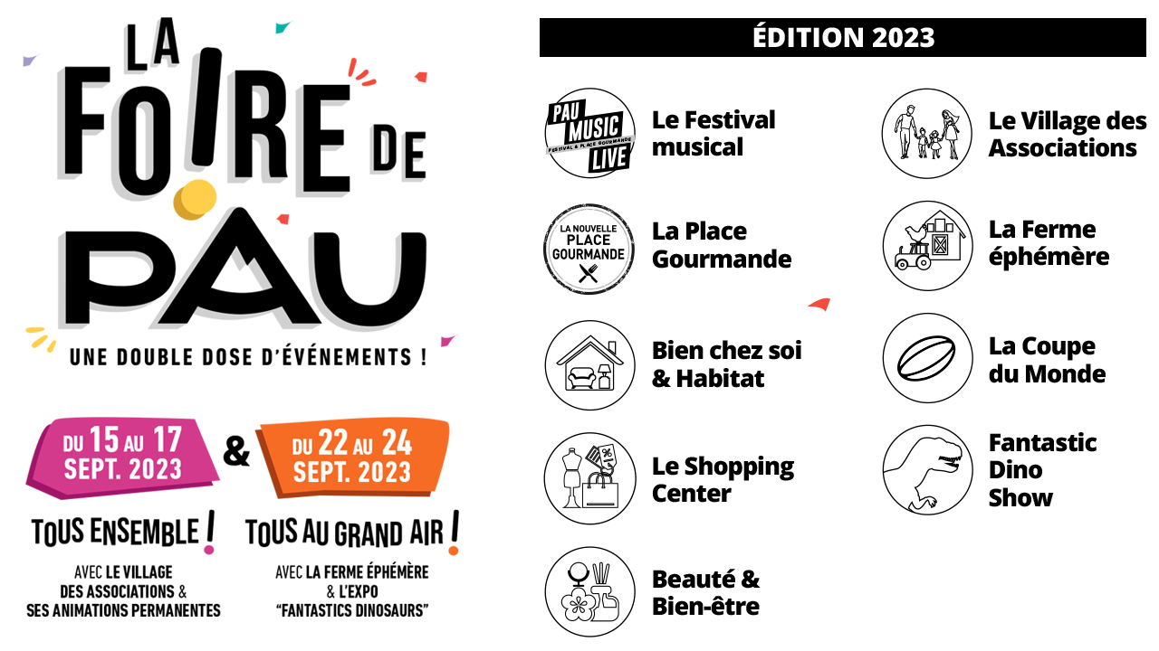 foire de pau 2023 teasing