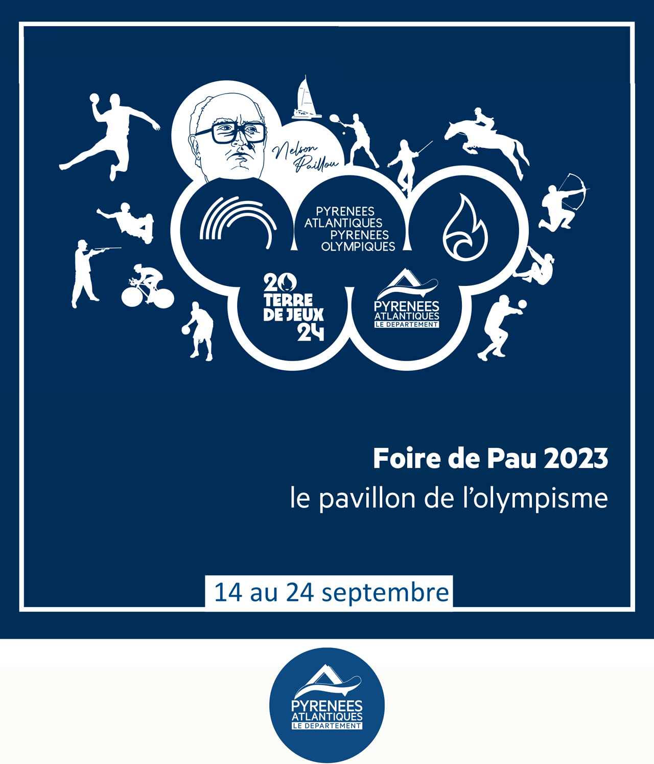 pavillon olympisme foire de pau 2023 une